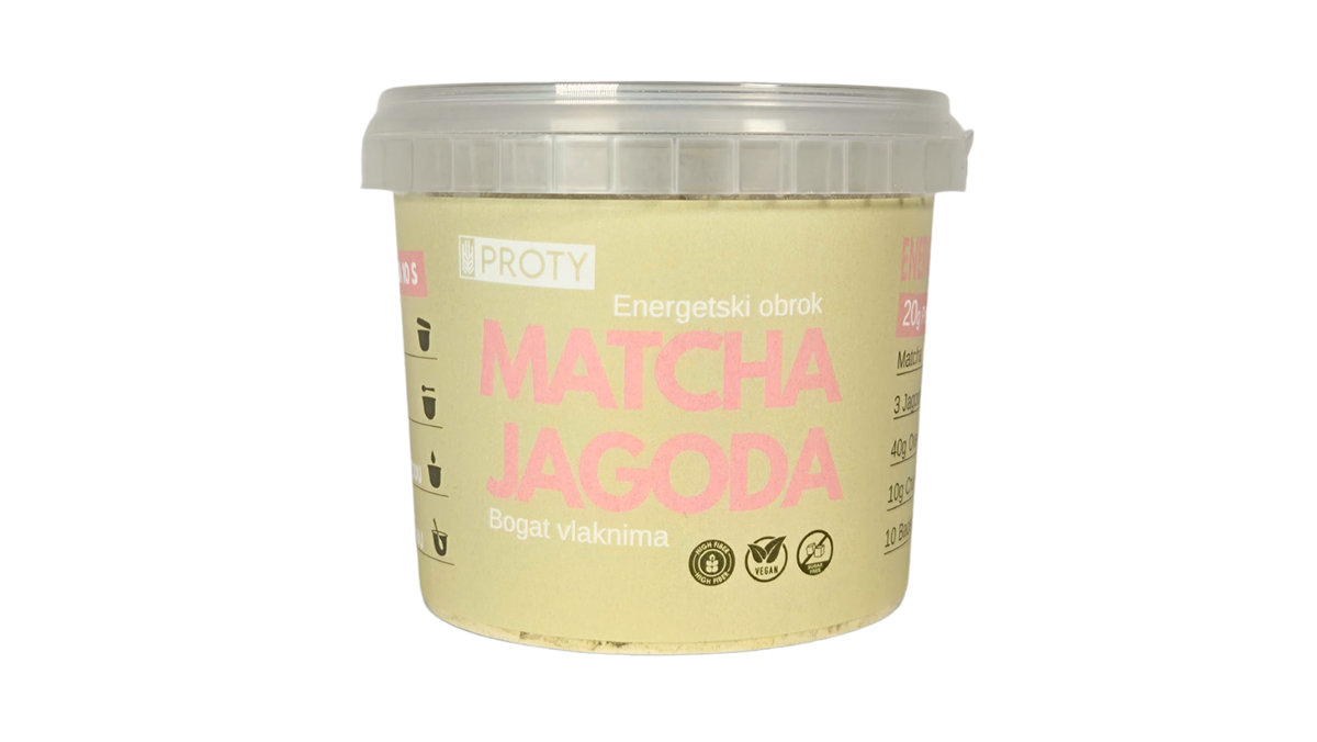 PROTY 4pack MATCHA JAGODA