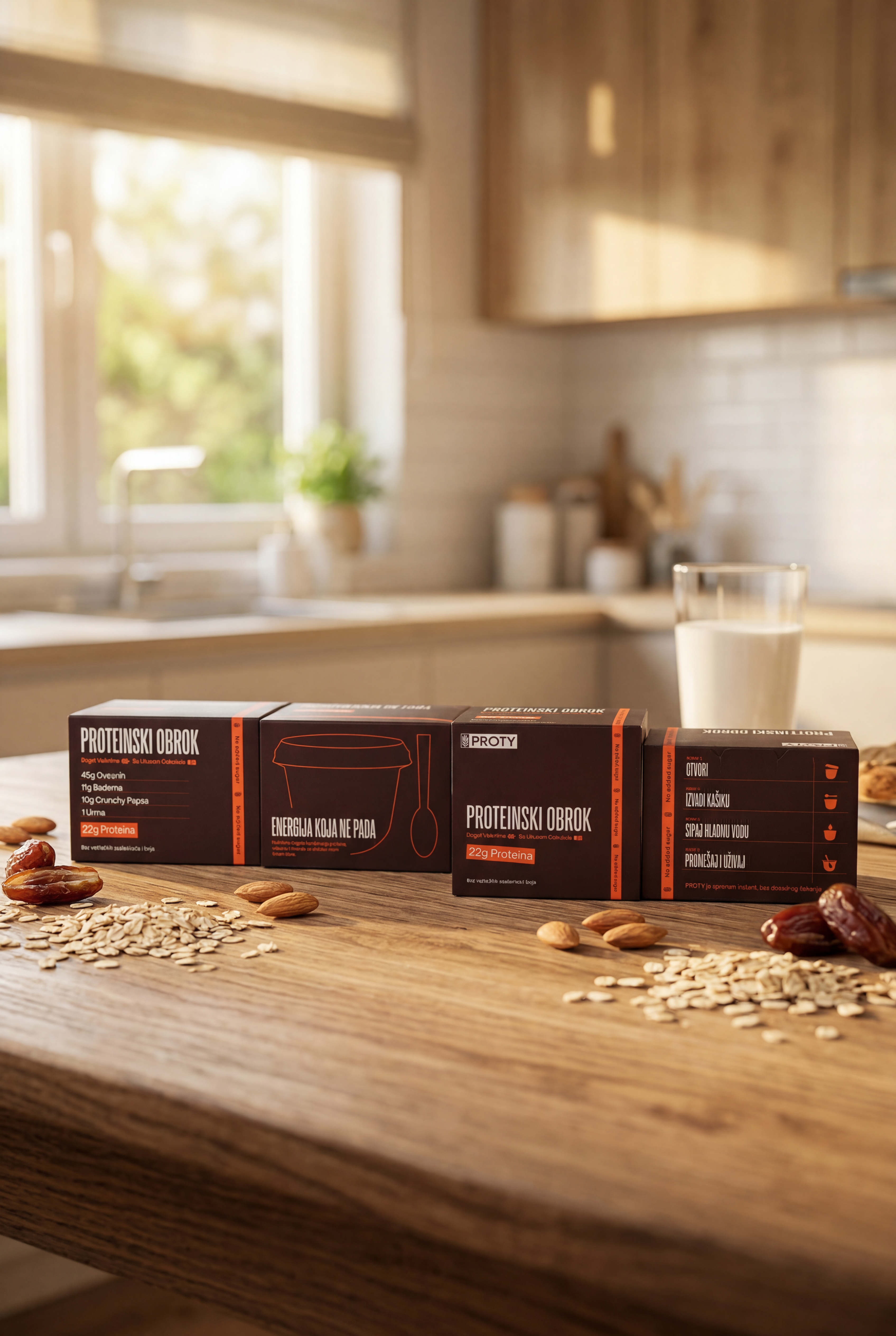 Proty 4pack ukusni protein ovsena kaša