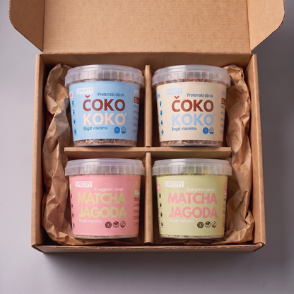 PROTY 4pack MATCHA & COCO