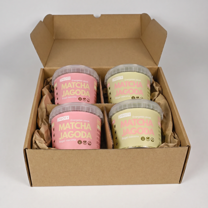 PROTY 4pack MATCHA JAGODA