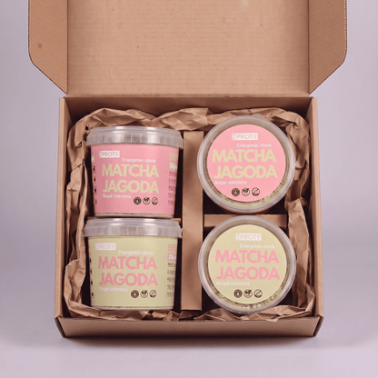 PROTY 4pack MATCHA JAGODA